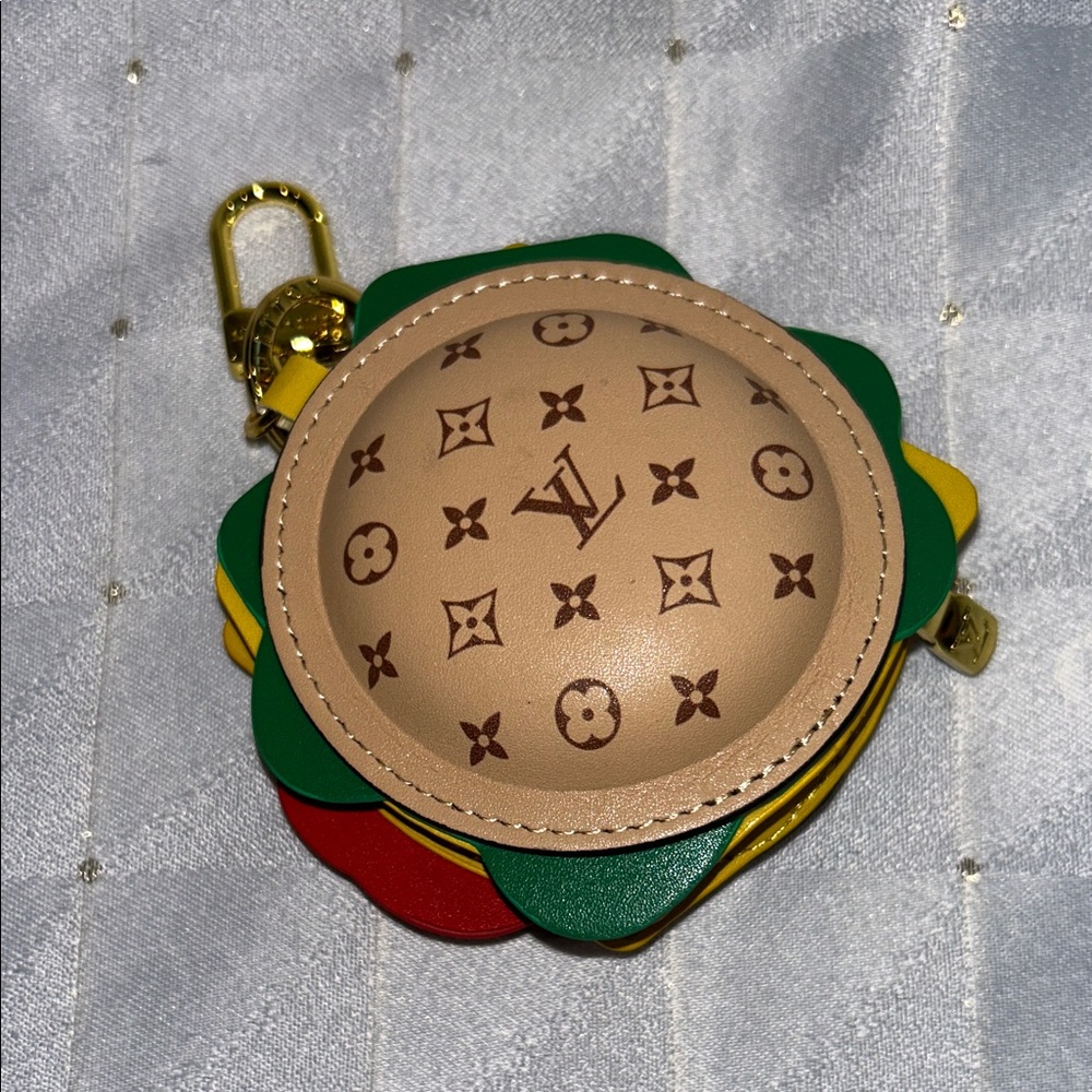 HAMBURGER BAG CHARM